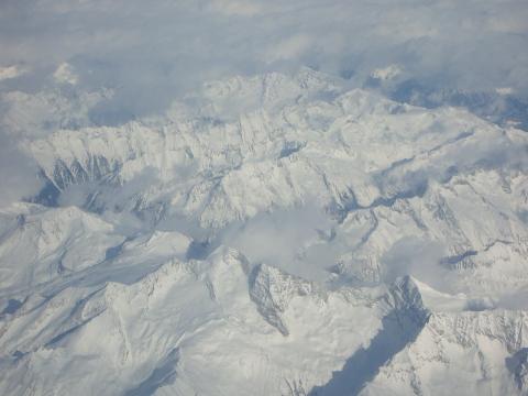 Panorama dall'aereo