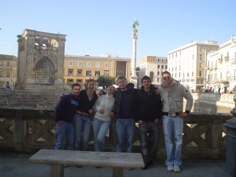 Gruppo a Lecce