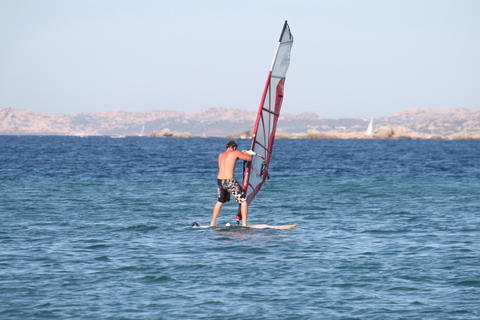 Moccol sul windsurf