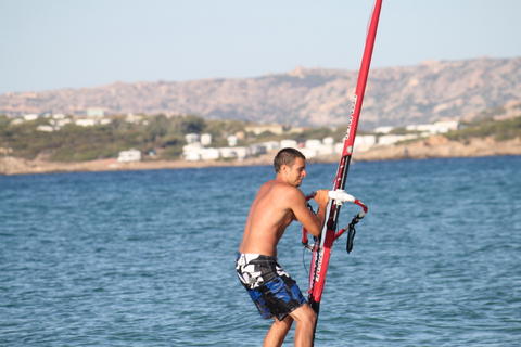 Ciubo sul windsurf