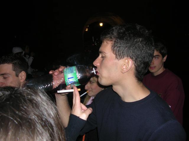 Giorgio beve