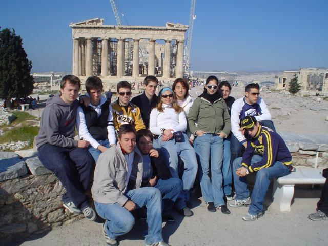 Tutti al Partenone
